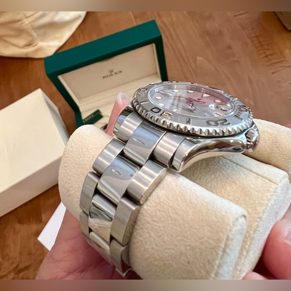 Rolex 2015 Oyster Perpetual Yacht- Master Platinum - Picture 5 of 10